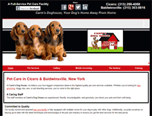 Tablet Screenshot of carmsdoghouse.com